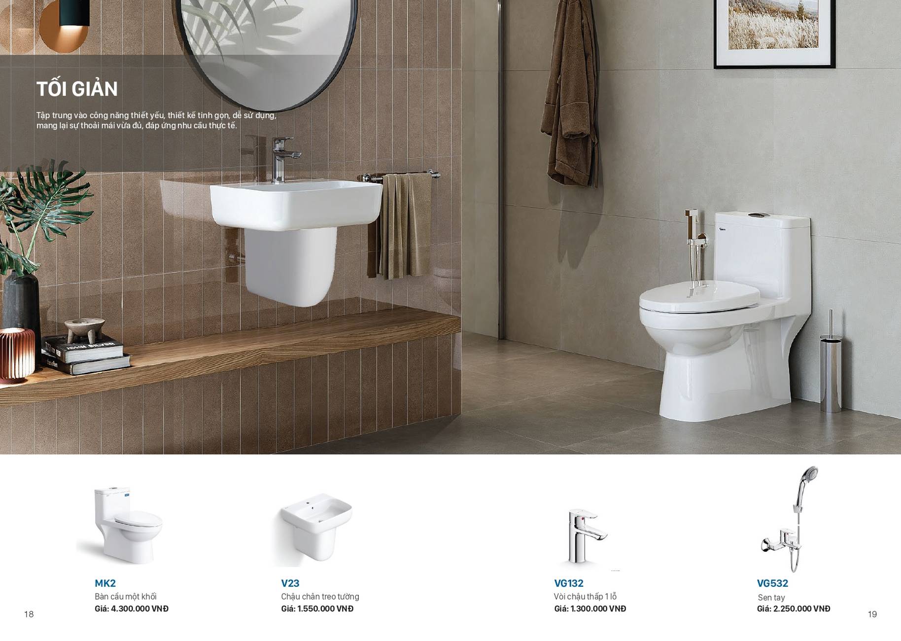 Catalogue và Bảng giá Thiết bị vệ sinh Viglacera 2026 /Page 9